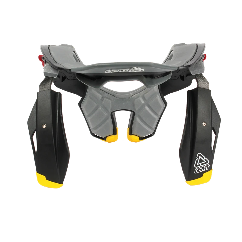 Leatt Neck Brace STX Road Leatt Neck Brace STX Road -ATOMIC MOTO SALE Leatt STXRoad BlackYellow back 100030101