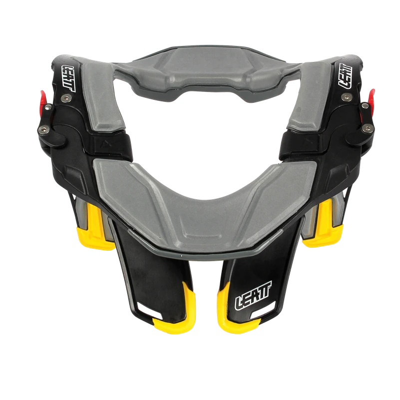 Leatt Neck Brace STX Road Leatt Neck Brace STX Road -ATOMIC MOTO SALE Leatt STXRoad BlackYellow front 100030101