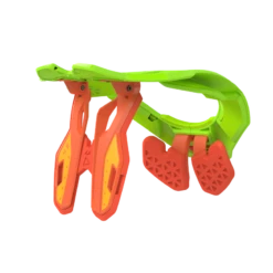 Leatt Neck Brace 4.5 10 Leatt Neck Brace 4.5 -ATOMIC MOTO SALE Neck Brace 4 5 Citrus Back 1023050100