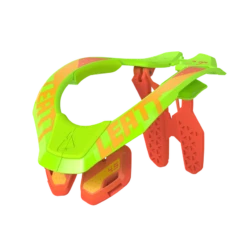 Leatt Neck Brace 4.5 4 Leatt Neck Brace 4.5 -ATOMIC MOTO SALE Neck Brace 4 5 Citrus Front 1023050100