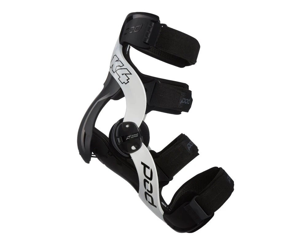 POD K4 2.0 Knee Braces Pair POD K4 2.0 Knee Braces Pair -ATOMIC MOTO SALE POD Product K4 LT Front NoPatella White