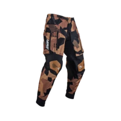 Leatt Pant Moto 4.5 Enduro -ATOMIC MOTO SALE Pants 4 5Enduro Stone RightFront 5024080410