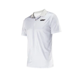 Leatt Polo Shirt Team Short -ATOMIC MOTO SALE Polo Shirt Team ShortSteel FrontLeft 5024400260
