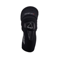 Leatt Knee Guard ReaFlex Hybrid Pro -ATOMIC MOTO SALE RearflexHybridPro Black IsoFront 5024060880