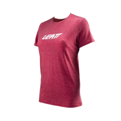 Leatt T-Shirt Premium Women -ATOMIC MOTO SALE T ShirtPremium Ruby FrontLeft 5024400480