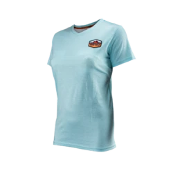 Leatt T-Shirt Premium Women -ATOMIC MOTO SALE T ShirtPremium Teal FrontLeft 5024400490