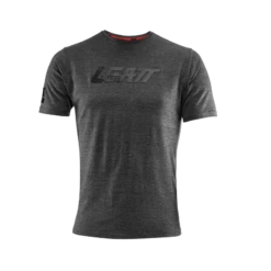 Leatt T-Shirt Premium -ATOMIC MOTO SALE T Shirt Premium Black Front 5024400400