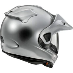 Arai XD-5 Solid Helmet -ATOMIC MOTO SALE XD5 silver2
