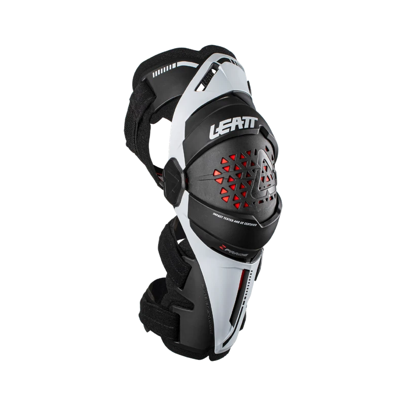 Leatt Knee Brace Z-Frame Leatt Knee Brace Z-Frame -ATOMIC MOTO SALE Z Frame FrontRight White 5022121910