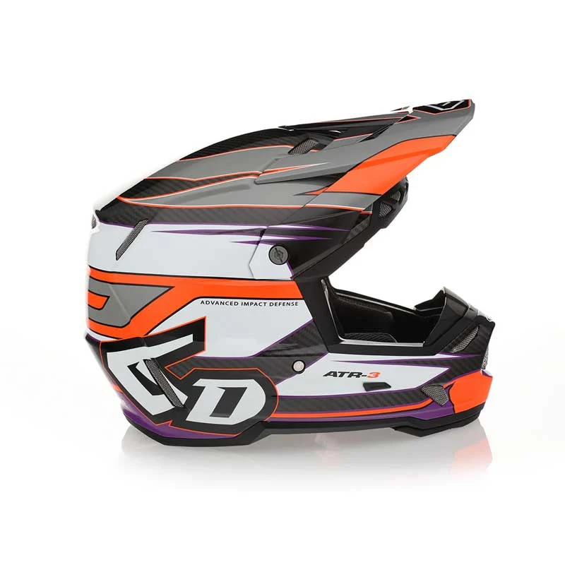 6D Helmets ATR-3 Hyper Helmet 6D Helmets ATR-3 Hyper Helmet -ATOMIC MOTO SALE atr 3hyper orange