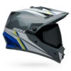 Bell MX-9 Adventure MIPS Helmet -ATOMIC MOTO SALE bell mx 9 adventure mips dirt motorcycle helmet alpine gloss gray blue right