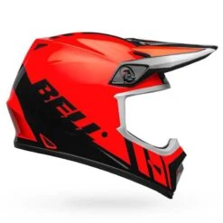 Bell MX-9 MIPS Helmet -ATOMIC MOTO SALE bell mx 9 mips dirt motorcycle helmet dash gloss orange black right