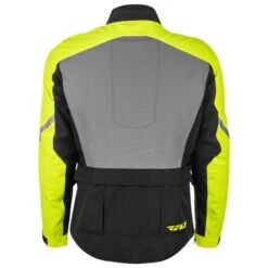 Fly Racing Fly Terra Trek Jacket -ATOMIC MOTO SALE fly terra trek jacket black hi viz back view 57818