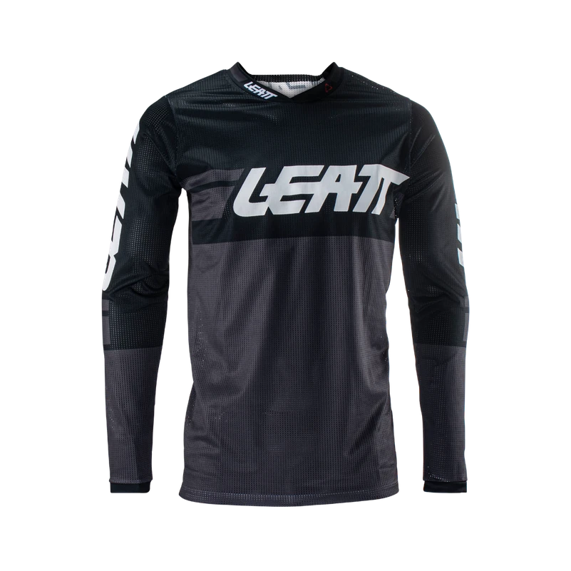 Leatt Jersey Moto 4.5 X-Flow Leatt Jersey Moto 4.5 X-Flow -ATOMIC MOTO SALE jersey 4.5x flow black front 5024080490