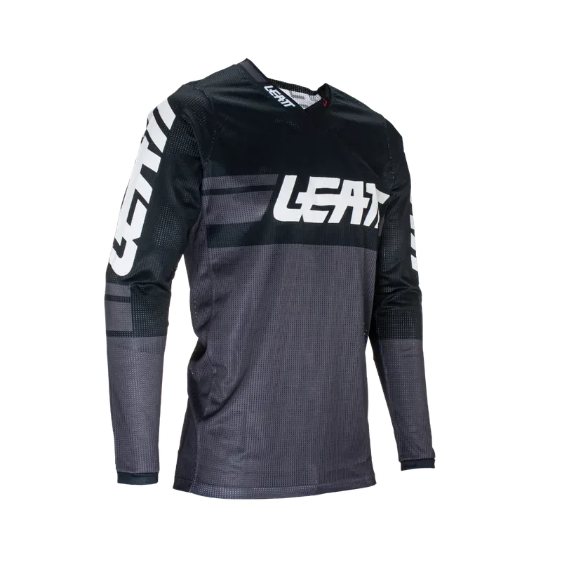 Leatt Jersey Moto 4.5 X-Flow Leatt Jersey Moto 4.5 X-Flow -ATOMIC MOTO SALE jersey 4.5x flow black rightfront 5024080490