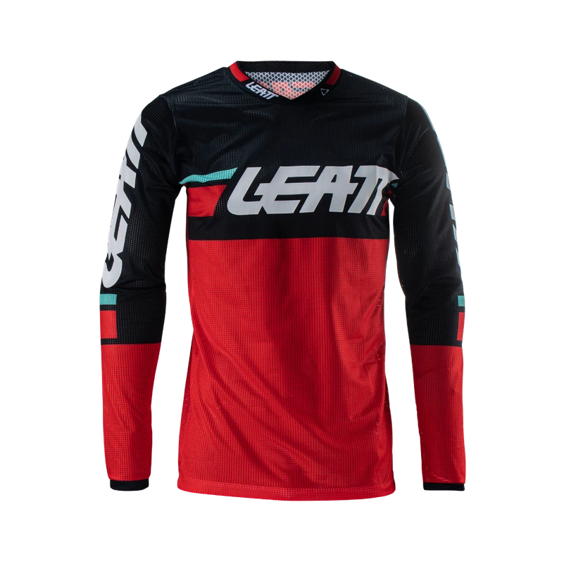 Leatt Jersey Moto 4.5 X-Flow Leatt Jersey Moto 4.5 X-Flow -ATOMIC MOTO SALE jersey 4.5x flow red front 5024080500 1