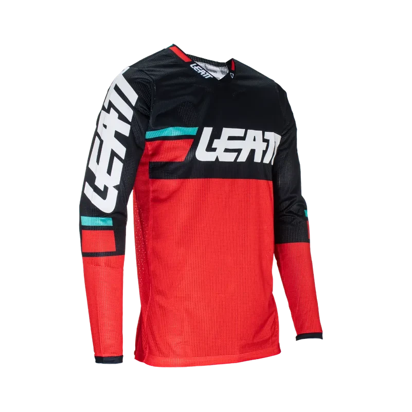 Leatt Jersey Moto 4.5 X-Flow Leatt Jersey Moto 4.5 X-Flow -ATOMIC MOTO SALE jersey 4.5x flow red rightfront 5024080500 1