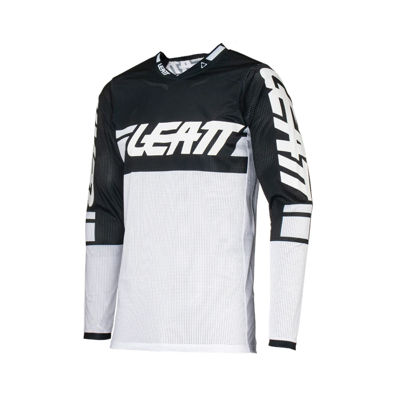 Leatt Jersey Moto 4.5 X-Flow Leatt Jersey Moto 4.5 X-Flow -ATOMIC MOTO SALE jersey 4.5x flow white leftfront 5024080510 1