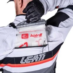 Leatt Jacket ADV Rally 5.5 -ATOMIC MOTO SALE leatt jacketadv rally5.5 steel tech15 5025101490