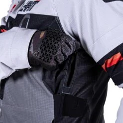 Leatt Jacket ADV Rally 5.5 -ATOMIC MOTO SALE leatt jacketadv rally5.5 steel tech8 5025101490